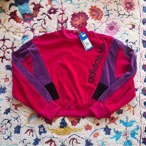 ADIDAS Cropped Mockneck Sweater (NWT)